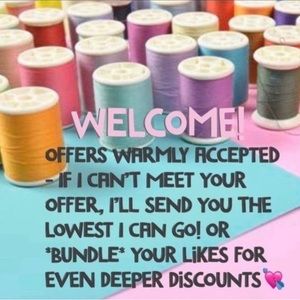 Offers welcome!  Happy Shopping!